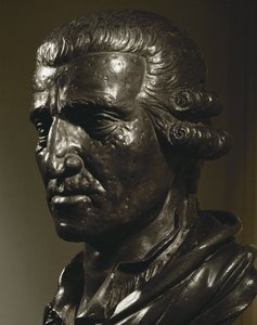 Joseph Haydn. Cast Lead Bust by Anton Grassi