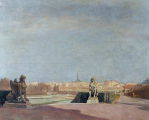 View from the Belvedere to Vienna