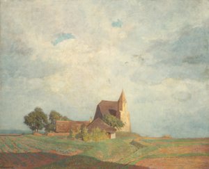 Church in Holzern near Säusenstein by Anton Hans Karlinsky