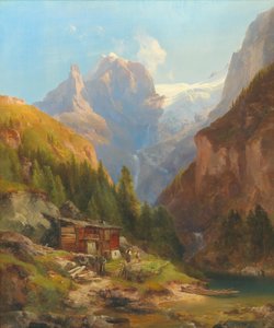 View of the Goldeck Kees by Anton Hansch