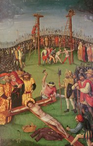 Christ Being Nailed to the Cross, from Scenes from the Life of Christ