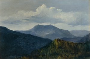 The Schneeberg near Gutenstein by Anton Hlavacek