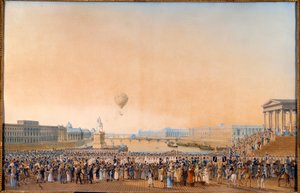 Entry of Louis XVIII in Paris on May 3, 1814 by Anton Ignaz Melling