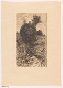 Woman on a Hollow Road