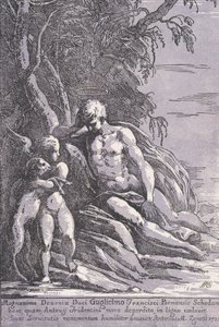 Saint John in the Desert by Anton Maria Zanetti