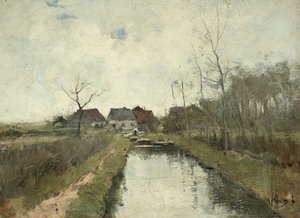 Cottage by a Ditch