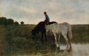 Watering Horses by Anton Mauve