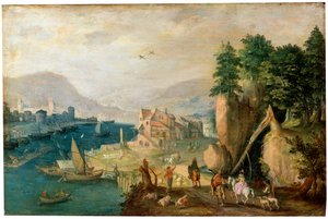 A Town in the Mountains, 17th century