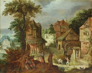Village landscape