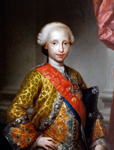Portrait of Antonio Pascual de Borbon y Wettin by Anton Raphael Mengs