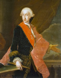 Portrait of Charles IV of Bourbon by Anton Raphael Mengs