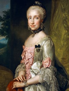 Portrait of Maria Luisa of Bourbon on the Occasion of her Engagement to be Married