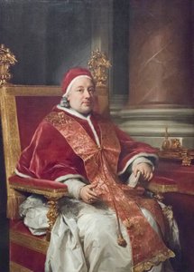 Portrait of Pope Clemens XIII Rezzonico