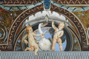 Putti with a Pelican (detail)