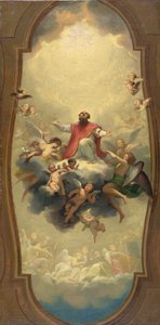 St. Eusebius Carried to Heaven, c.1757 by Anton Raphael Mengs