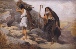 The Sacrifice of Isaac, from Hulbert
