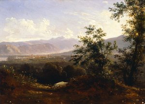 View of Sorrento from the Cape by Anton Sminck Pitloo