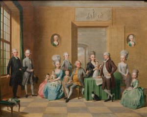 The Souchay Family by Anton Tischbein