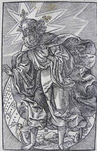 The Creation of the World, from the Worms Bible by Anton Woensam