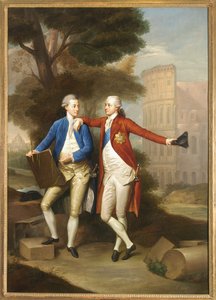The Counts Franciszek and Kazimierz Rzewuski in Rome