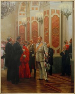 Friedrich III at Court Ball / Werner