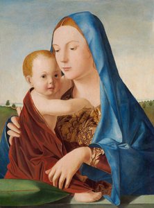 Madonna and Child by Antonello da Messina