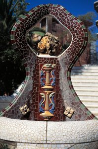 Tiled fountain, Guell Park (1900-1914)