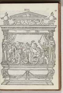 Second Decorated Stage with Scene: The Prince Drives Away War and Discord, 1577 by Antoni van Leest