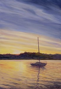 Boat at Rest by Antonia Myatt