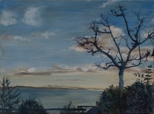 Ditcheat Hill, Somerset, 2019 by Antonia Myatt