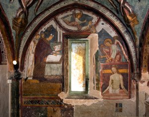 Pope Gregory IX Consecrates the Chapel and the Pieta by Antoniazzo Romano