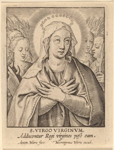 S. Virgo Virginum by Antonie Wierix