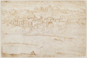 View of the Janiculum Hill Seen from the Tiber