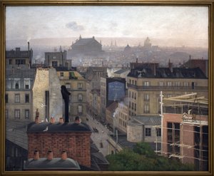 Paris Seen from Montmartre by Antonin Chittussi