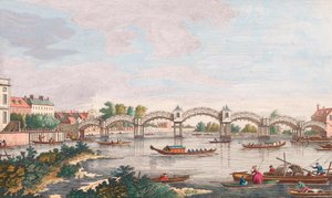 New Bridge over the Thames at Hampton Court