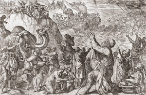 The Red Sea Drowns Pharaoh