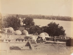 Asyut, View from the Mountain, c1870s-1880 by Antonio Beato