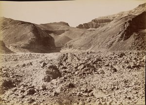 Entrance to the Valley of the Kings by Antonio Beato