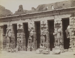 Medinet Habu by Antonio Beato