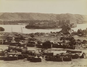 Philae, view from the south by Antonio Beato