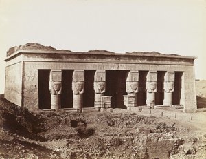 Temple of Dendera, view from northeast of the temple