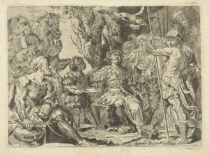 Commander with His Retinue