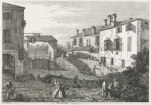 Views: The Canal Lock at Dolo, 1735-1746