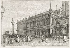 Views: The Library, Venice by Antonio Canaletto
