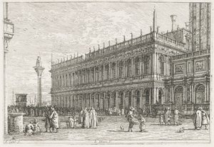 Views: The Library, Venice by Giovanni Antonio Canal