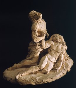 Lamentation of Christ (detail) by Antonio Canova