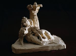 Lamentation of Christ, Terracotta Sketch by Antonio Canova, Possagno, Veneto, Italy by Antonio Canova