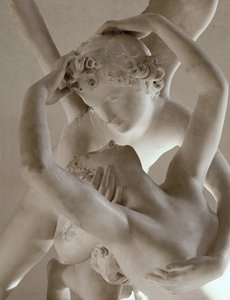 Psyche Brought Back to Life by the Kiss of Amor by Antonio Canova