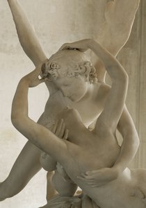 Psyche Brought Back to Life by the Kiss of Amor by Antonio Canova