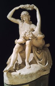 Venus crowning Love by Antonio Canova
